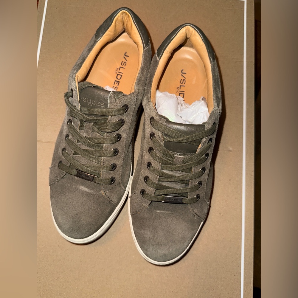 J/SLIDES MAYA Women's Forest Green Sneakers